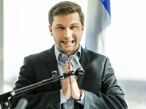 Former student activist Gabriel Nadeau-Dubois announced his intention to run for Québec solidaire in the Gouin riding in March 2017.