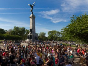 Mount Royal is "our backyard, our meeting place, our hangout, our recreation centre, our nature preserve, our forest, our refuge, our breath of fresh air."