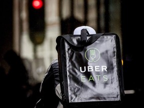 The food delivery service UberEats, launched in Montreal on Wednesday, is available in 76 cities around the world.