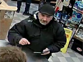 The Sûreté du Québec is asking the public's help to to find a male suspect wanted in connection with petrol theft at a St-Lazare service station in March.