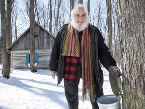 Pierre Faucher, who owns Sucrerie de la Montagne in Rigaud, west of Montreal, says his maple syrup production is between one-third and one-half of what it was last year.