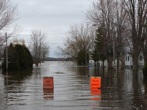 Rigaud declared a state of emergency as floodwaters overtook streets April 20, 2017.