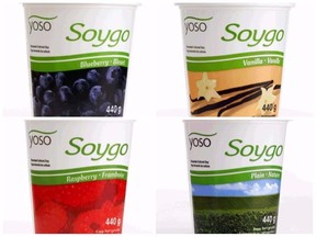 These Soygo products were recalled April 13, 2017.