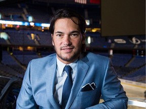 José Theodore still gets to spend a lot of time around Canadiens players in his current job as an analyst for TVA Sports, which has the French rights for Canadiens playoff games.