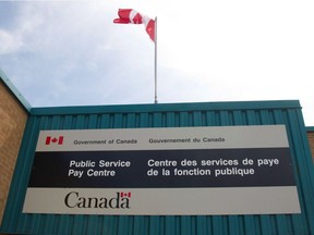 The Public Service Pay Centre is shown in Miramichi, N.B., on Wednesday, July 27, 2016.