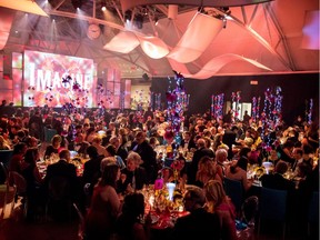 BEYOND EXPECTATIONS: 650 jaws dropped as guests entered an electrified '60s space beyond even the Beatles’ epic imaginations, at the 2017 Daffodil Ball benefiting the Canadian Cancer Society.
