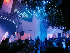 TECHNO JUNGLE TIME: 1,200 young professionals pack the Musée d’art contemporain de Montréal for the Jangala-themed Printemps du MAC.