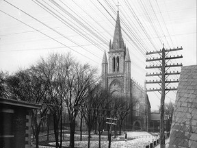 St. Patrick's Basilica in 1896.