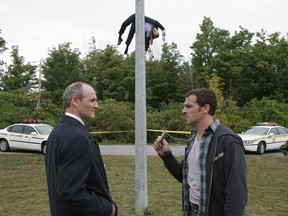 Colm Feore, left, and Patrick Huard in Bon Cop Bad Cop.