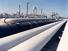 An undated photo provided by the Energy Department shows crude oil pipes at the Bryan Mound site near Freeport, Texas. President Donald Trump‚Äôs proposal to sell nearly half the U.S. emergency oil stockpile is sparking renewed debate about whether the Strategic Petroleum Reserve is still needed amid an ongoing oil production boom that has seen U.S. imports drop sharply in the past decade. (Department of Energy via AP)