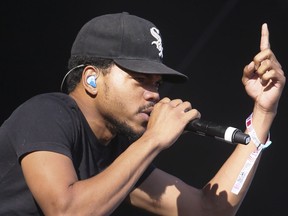 Chance the Rapper, seen here performing in 2015 at the Austin City Limits Music Festival, has had breakout success because of the universal appeal of his music. He’s the rapper even your non-rap friends can agree upon.