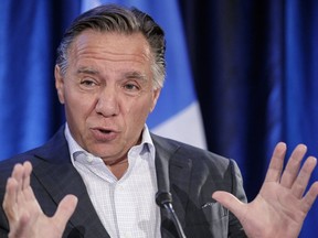 Gushing with confidence and saying he senses fear in the Liberal ranks, CAQ leader Francois Legault revealed he is already starting to design his first government, including the cabinet.