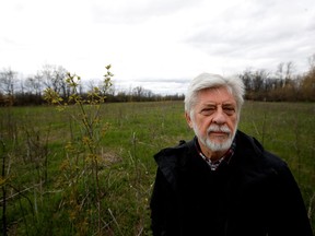 David Fletcher at the Cap Nature Pierrefonds Ouest site on Tuesday: "For a city to be claiming that it's a sustainable development city, you have to be thinking in time frames of 40 years, 50 years, 75 years or more."