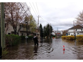 Flooding in Ste-Anne-de-Bellevue. Photo courtesy of Ryan Young