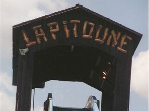 LARONDE04/JULY/12/98/WEEKENDER/La Pitoune at La Ronde. PHOTO;ANDRE PICHETTE Constructed for Expo 67, the Pitoune, the perennial family favourite, is one of seven original rides at La Ronde.