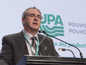 Quebec Farmers Union (UPA) president Marcel Groleau.