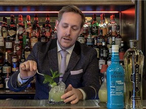 Like his colleagues Gabrielle Panaccio and Émilie Loiselle, Sam Dalcourt thinks of himself as a bartender, not a mixologist. “I guess that’s because I was around when the term ‘mixologist’ wasn’t even on people’s tongues yet,” he says.