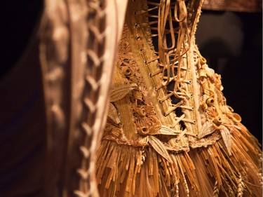 Detail of a boudoir design in The Fashion World of Jean Paul Gaultier at the Montreal Museum of Fine Arts in 2011.  (Michelle Berg / THE GAZETTE)