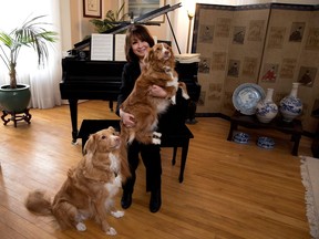 CTV Montreal's Mutsumi Takahashi is being awarded a lifetime-achievement honour Friday, May 26 from the Radio Television Digital News Association, but the humble anchor's dogs Billycakes and Koffman are more likely to come up in everyday conversation.