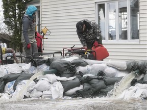 Funding for such preventive measures as sandbagging, pumping water out of a basement or boarding up doors and windows is covered up to $3,000. Residents who did the work themselves can charge the provincial minimum wage of $11.25 an hour for their labour.