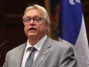 Quebec Health Minister Gaétan Barrette.