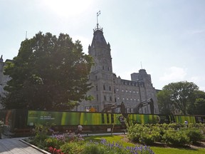 The National Assembly  in Quebec City.