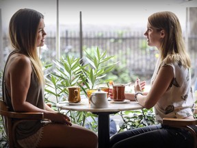 Chloe Chow and Sarah Fennessey created Vent Over Tea, "for those who were struggling, but didn't necessarily have a mental illness or need professional help."