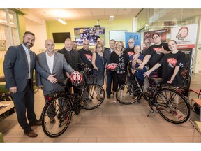 Vaudreuil-Dorion officials launched Vélo-Cité, a project that will offer a free bicycle-use service for residents and visitors this summer.