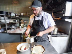 Simon Mathys is the newest chef to head the kitchen at Manitoba.