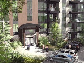 The request for a register on the Boisé Pearson condo project, illustrated, has been approved.