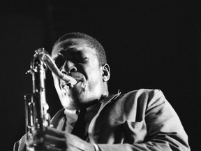 An image from John Scheinfeld's Chasing Trane: The John Coltrane Documentary.