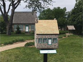 Kirkland's first book-sharing box is a miniature replica of the heritage Lantier House.