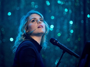 Coeur de pirate performs at the Montreal International Jazz Festival in Montreal on Wednesday June 28, 2017.