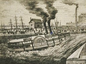 The Bohemian steam boat accident on the Lachine Canal in 1880 caused the closing of the canal for five days.