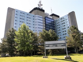 Ste-Anne Hospital, pictured, celebrated its 100th birthday with veterans young and old who use or stay at the facility.