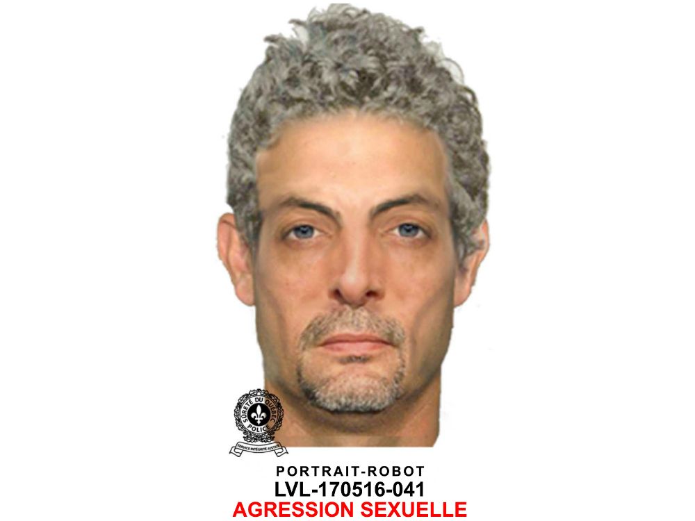 Laval Police Release Sketch Of Man Suspected Of Sexual Assault On Bus Montreal Gazette 9236