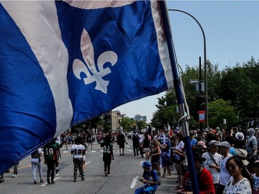 Montreal's Fête nationale parade took place on St-Denis St. on Saturday, June 24, 2017.