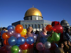 The Old City of Jerusalem on June 25: Muslims worldwide celebrate Eid al-Fitr marking the end of the holy month of Ramadan.