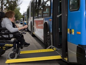 Ramps are checked on each bus once a month, the STM says. Every six months, or roughly every 20,000 kilometres, the ramps are given basic maintenance. Every year in the springtime, a more thorough maintenance job is done on all the ramps.