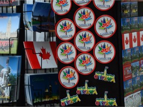 The federal government chose the multi-coloured, multi-triangle maple leaf as the official Canada 150 logo.