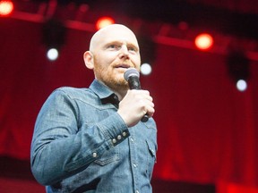 When told that the audience in Montreal fans just might toss birthday cakes at him on stage Saturday, Bill Burr responds: “I’m not worried. If they throw cakes the way the Canadiens shoot the puck … they’re going to miss me!”
