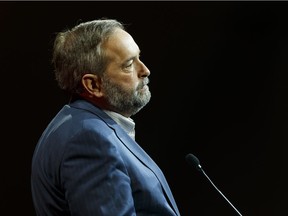 Federal NDP leader Thomas Mulcair in April 2016.