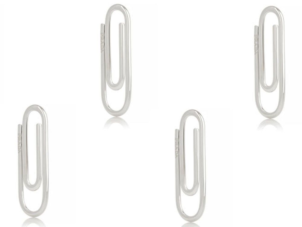 A clip above the rest: Prada's US$185 paper clip