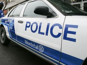 Montreal police car.