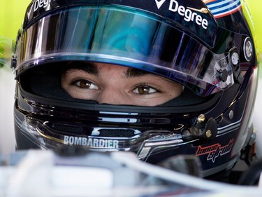 Williams Racing's Lance Stroll waits for the start of the morning practice round during the Canadian Formula 1 Grand Prix at Circuit Gilles Villeneuve in Montreal on Saturday June 10, 2017