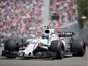 Lance Stroll places ninth at the Canadian Formula One Grand Prix at Circuit Gilles Villeneuve in Montreal on Sunday June 11, 2017.