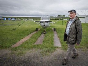 Leo Nikkinen is president of the St Lazare Flying Club which will be hosting a fly-in event on Sunday at the St-Lazare airport.