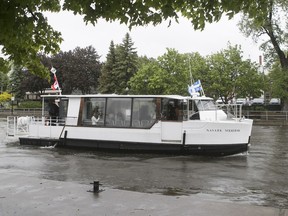 The Navark Volkerak will take tourists on a Lac St-Louis cruise this summer.