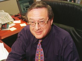 David Novek, shown in 1998 with an Oscar ballot he was to fill out, was one of the first Canadians to become a voting member of the Academy of Motion Picture Arts.