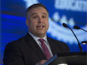 Sébastien Proulx, seen in a file photo, reopened a door he had closed last February about a possible run for the Liberal leadership, and although he does not speak English, Proulx said he is willing to work at it.